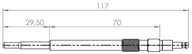 23642-008 - GLOW PLUG