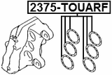 2375-TOUARF - FRONT BRAKE CALIPER REPAIR KIT (SET FOR TWO SIDES)