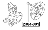 2384-001 - WHEEL STUD