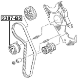 2387-B5 - TIMING BELT TENSIONER PULLEY