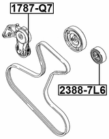 2388-7L6 - PULLEY IDLER KIT
