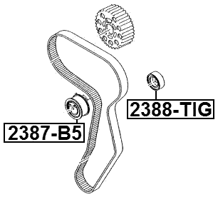 2388-TIG - PULLEY IDLER