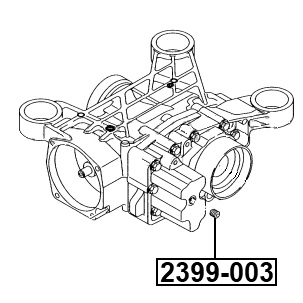 2399-003 - OIL CASING DRAIN PLUG