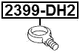 2399-DH2 - TOW HOOK