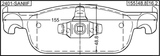2401-SANIIF - PAD KIT, DISC BRAKE, FRONT (WITH ANTI-RATTLE SPRING)