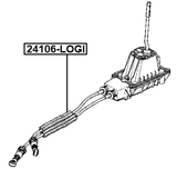 24106-LOGI - TRANSMISSION GEAR CHANGE CABLE