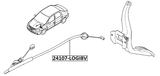 24107-LOGI8V - THROTTLE CABLE
