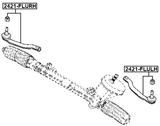 2421-FLURH - STEERING TIE ROD END RIGHT