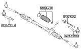 2422-KOL - STEERING TIE ROD