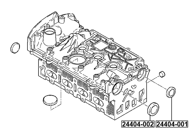 24404-001 - CAMSHAFT PLUG