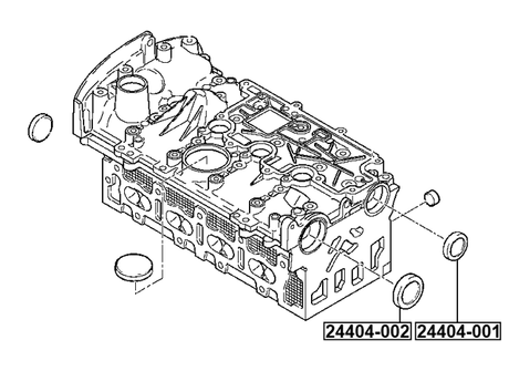 24404-002 - CAMSHAFT PLUG