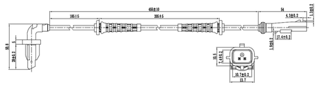 24606-004 - ABS SENSOR REAR RIGHT