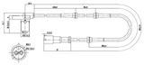 24606-006 - ABS SENSOR FRONT