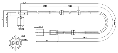 24606-006 - ABS SENSOR FRONT