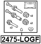 2475-LOGF - FRONT BRAKE CALIPER REPAIR KIT