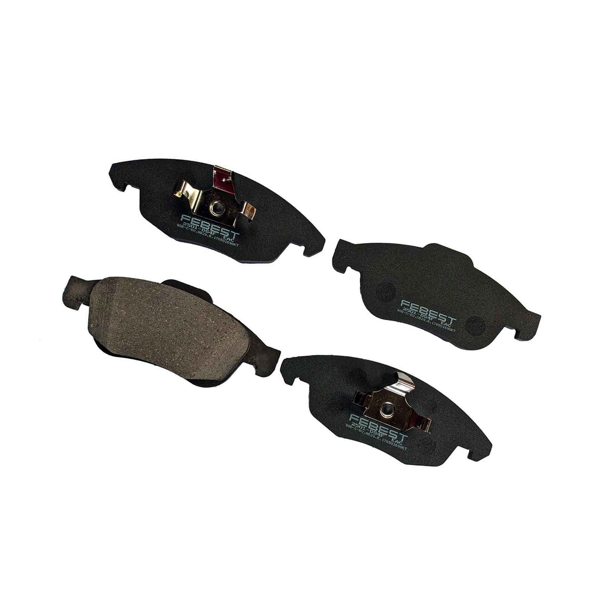 2501-DS4F - PAD KIT, DISC BRAKE, FRONT Braking System, Brake Pads