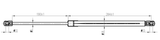 25117-006 - BOOT GAS STRUT L492/600N