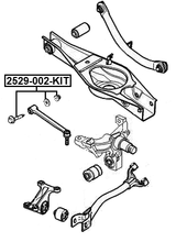 2529-002-KIT - CAMBER ADJUSTING ECCENTRIC BOLT