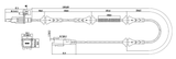 25606-001 - ABS SENSOR FRONT