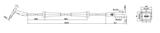 25606-002 - ABS SENSOR FRONT