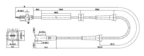 25606-003 - ABS SENSOR REAR