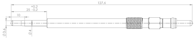 25642-002 - GLOW PLUG