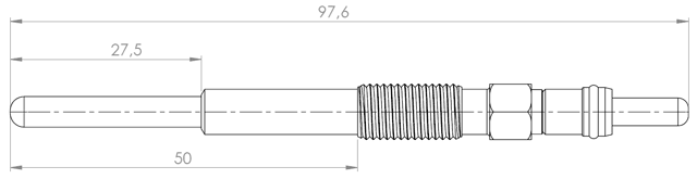 25642-003 - GLOW PLUG