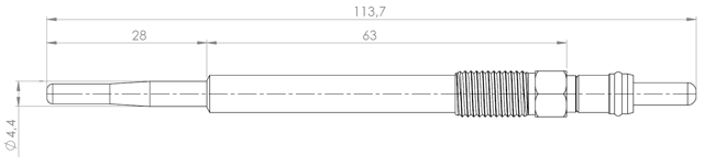 25642-005 - GLOW PLUG