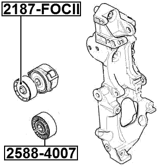2588-4007 - PULLEY IDLER