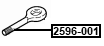 2596-001 - TOW HOOK