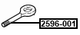 2596-001 - TOW HOOK