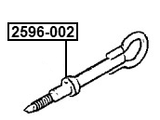 2596-002 - TOW HOOK