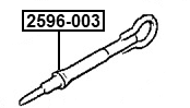 2596-003 - TOW HOOK