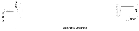 26110-003R - REAR SHOCK ABSORBER GAS.TWIN TUBE