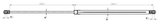 26117-004 - BONNET GAS STRUT L730/315N