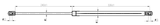 26117-005 - BOOT GAS STRUT L584/405N