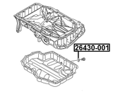26430-001 - ENGINE OIL SUMP GASKET