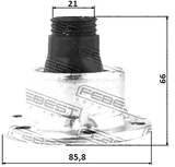 2715-XC90 - DRIVE SHAFT CV JOINT BOOT