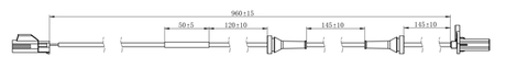 27606-001 - ABS SENSOR FRONT LEFT
