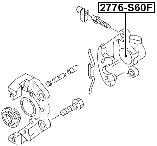 2776-S60F - FRONT CALIPER PISTON D59.9