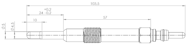 28642-003 - GLOW PLUG
