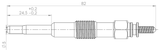 28642-004 - GLOW PLUG