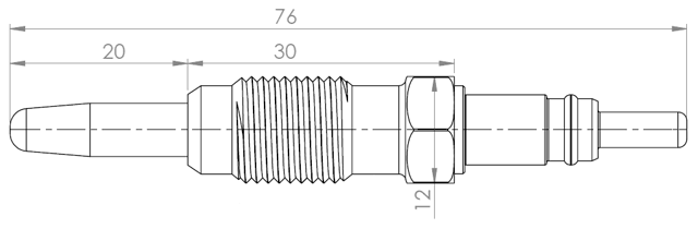 28642-005 - GLOW PLUG