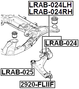 2920-FLIIF - BALL JOINT FRONT ARM