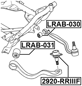 2920-RRIIIF - BALL JOINT FRONT ARM