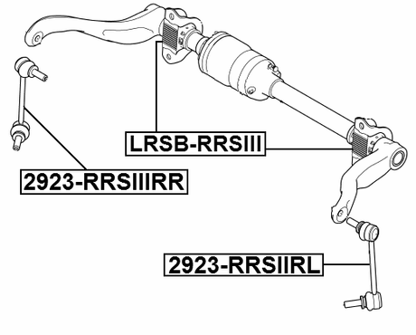 2923-RRSIIIRR - REAR RIGHT STABILIZER LINK