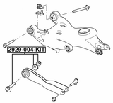 2929-004-KIT - REPAIR KIT, CAMBER ADJUSTING ECCENTRIC BOLT
