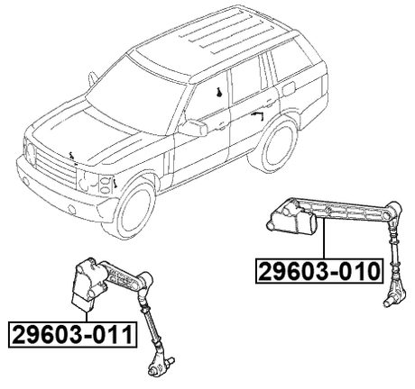 29603-011 - FRONT LEVEL SENSOR (FOR SPORT SUSPENSION)