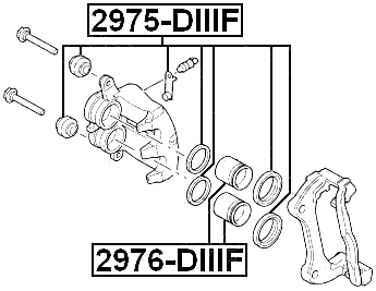 2976-DIIIF - FRONT CALIPER PISTON D48.1