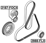 2988-FLII - PULLEY IDLER